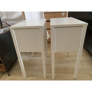 cajones de noche blancos de ikea